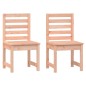 vidaXL Sillas de jardín 2 uds madera abeto Douglas 40,5x48x91,5 cm vidaXL Sillas de jardín 2 uds madera abeto Douglas 40,5x48x91,5 cm