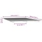 vidaXL Estructura de cama madera maciza de pino gris 135x190 cm