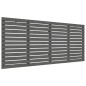 vidaXL Cabecero de cama de pared madera maciza pino gris 156x3x91,5 cm vidaXL Cabecero de cama de pared madera maciza pino gris 156x3x91,5 cm