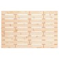 vidaXL Cabecero de cama de pared madera maciza de pino 81x3x63 cm vidaXL Cabecero de cama de pared madera maciza de pino 81x3x63 cm