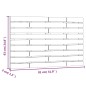 vidaXL Cabecero de cama de pared madera maciza de pino 81x3x63 cm vidaXL Cabecero de cama de pared madera maciza de pino 81x3x63 cm