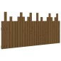vidaXL Cabecero cama pared madera maciza pino marrón miel 166x3x80 cm vidaXL Cabecero cama pared madera maciza pino marrón miel 166x3x80 cm