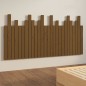 vidaXL Cabecero cama pared madera maciza pino marrón miel 166x3x80 cm vidaXL Cabecero cama pared madera maciza pino marrón miel 166x3x80 cm