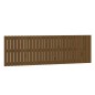 vidaXL Cabecero cama pared madera maciza pino marrón miel 185x3x60 cm vidaXL Cabecero cama pared madera maciza pino marrón miel 185x3x60 cm