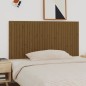 vidaXL Cabecero cama pared madera maciza pino marrón miel 185x3x90 cm vidaXL Cabecero cama pared madera maciza pino marrón miel 185x3x90 cm