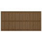 vidaXL Cabecero cama pared madera maciza pino marrón miel 185x3x90 cm vidaXL Cabecero cama pared madera maciza pino marrón miel 185x3x90 cm