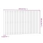 vidaXL Cabecero cama pared madera maciza pino marrón miel 140x3x90 cm vidaXL Cabecero cama pared madera maciza pino marrón miel 140x3x90 cm
