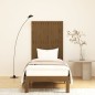vidaXL Cabecero cama pared madera maciza pino marrón miel 82,5x3x110cm vidaXL Cabecero cama pared madera maciza pino marrón miel 82,5x3x110cm