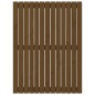 vidaXL Cabecero cama pared madera maciza pino marrón miel 82,5x3x110cm vidaXL Cabecero cama pared madera maciza pino marrón miel 82,5x3x110cm