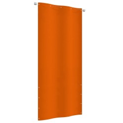 vidaXL Toldo pantalla para balcón de tela oxford naranja 100x240 cm