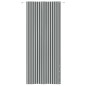 vidaXL Toldo para balcón tela oxford gris antracita blanco 120x240 cm