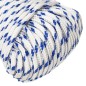 vidaXL Cuerda de barco polipropileno blanco 3 mm 500 m vidaXL Cuerda de barco polipropileno blanco 3 mm 500 m