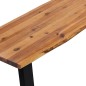 vidaXL Banco de madera de acacia maciza 160 cm vidaXL Banco de madera de acacia maciza 160 cm