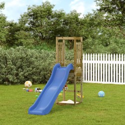 vidaXL Parque infantil de exterior madera de pino impregnada