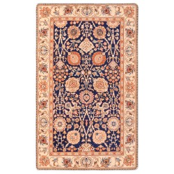vidaXL Alfombra estampada oriental multicolor 180x270 cm