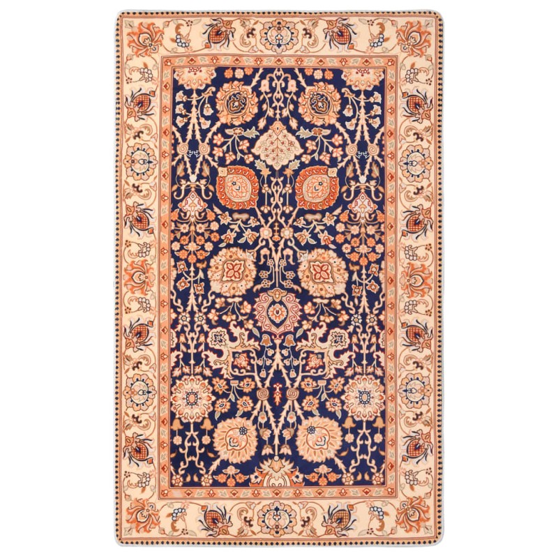 vidaXL Alfombra estampada oriental multicolor 180x270 cm vidaXL Alfombra estampada oriental multicolor 180x270 cm