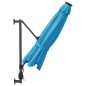 vidaXL Sombrilla de pared con LED verde azul mar 290 cm vidaXL Sombrilla de pared con LED verde azul mar 290 cm