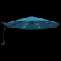 vidaXL Sombrilla de pared con LED verde azul mar 290 cm vidaXL Sombrilla de pared con LED verde azul mar 290 cm