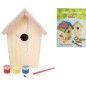 Esschert Design Casa nido con pintura 14.8x11.7x20 cm KG145 Esschert Design Casa nido con pintura 14.8x11.7x20 cm KG145