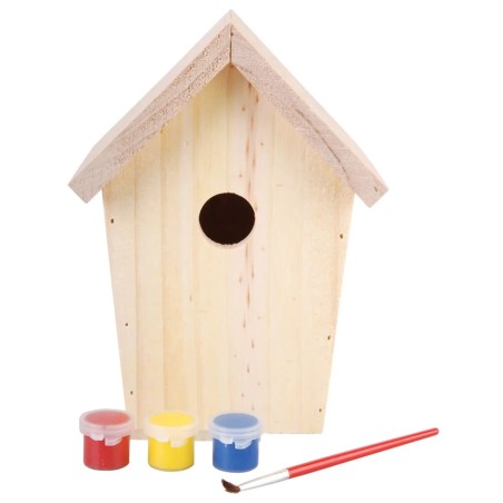 Esschert Design Casa nido con pintura 14.8x11.7x20 cm KG145