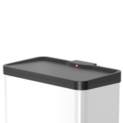 Hailo Cubo con pedal Oko Duo Plus tamaño L 17+9 L blanco 0630-230