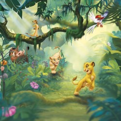 Komar Mural fotográfico El Rey León Lion King Jungle 368x254 cm