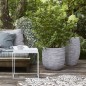 Capi Jarrón Nature Rib elegante Deluxe color marfil 45x72 cm Capi Jarrón Nature Rib elegante Deluxe color marfil 45x72 cm