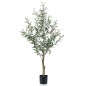 Emerald Olivo artificial en maceta de plástico 115 cm Emerald Olivo artificial en maceta de plástico 115 cm