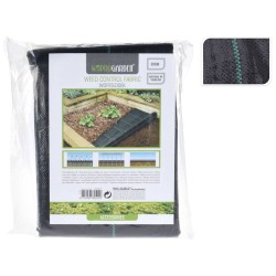 ProGarden Cubierta de suelo antimaleza negra 2x5 m