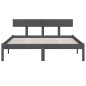 vidaXL Estructura de cama madera maciza de pino doble 135x190 cm vidaXL Estructura de cama madera maciza de pino doble 135x190 cm