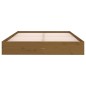 vidaXL Estructura cama madera maciza marrón miel king size 150x200 cm vidaXL Estructura cama madera maciza marrón miel king size 150x200 cm