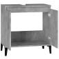 vidaXL Armario de lavabo madera contrachapada gris hormigón 58x33x60cm vidaXL Armario de lavabo madera contrachapada gris hormigón 58x33x60cm