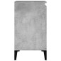 vidaXL Armario de lavabo madera contrachapada gris hormigón 58x33x60cm vidaXL Armario de lavabo madera contrachapada gris hormigón 58x33x60cm
