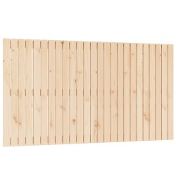 vidaXL Cabecero de cama de pared madera maciza de pino 159,5x3x90 cm
