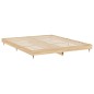 vidaXL Estructura de cama madera contrachapada roble Sonoma 160x200 cm vidaXL Estructura de cama madera contrachapada roble Sonoma 160x200 cm