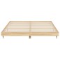 vidaXL Estructura de cama madera contrachapada roble Sonoma 160x200 cm vidaXL Estructura de cama madera contrachapada roble Sonoma 160x200 cm