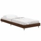 vidaXL Estructura de cama madera contrachapada roble marrón 75x190 cm vidaXL Estructura de cama madera contrachapada roble marrón 75x190 cm