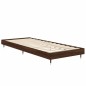 vidaXL Estructura de cama madera contrachapada roble marrón 75x190 cm vidaXL Estructura de cama madera contrachapada roble marrón 75x190 cm
