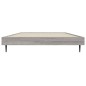 vidaXL Estructura de cama madera contrachapada gris Sonoma 100x200 cm