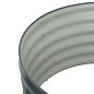 vidaXL Arriate de acero galvanizado gris 80x80x44 cm vidaXL Arriate de acero galvanizado gris 80x80x44 cm