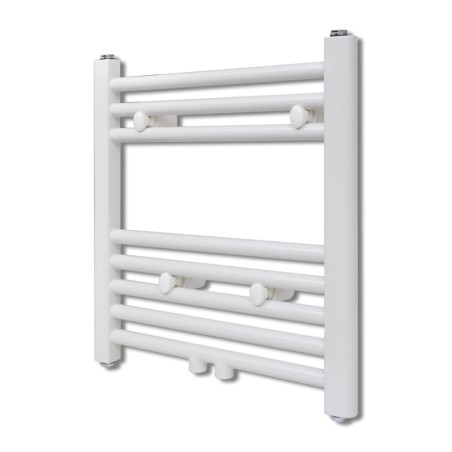 vidaXL Radiador toallero de baño recto 480x480 mm