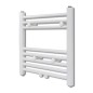 vidaXL Radiador toallero de baño recto 480x480 mm