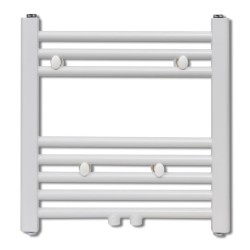 vidaXL Radiador toallero de baño recto 480x480 mm