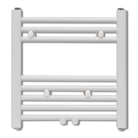 vidaXL Radiador toallero de baño recto 480x480 mm