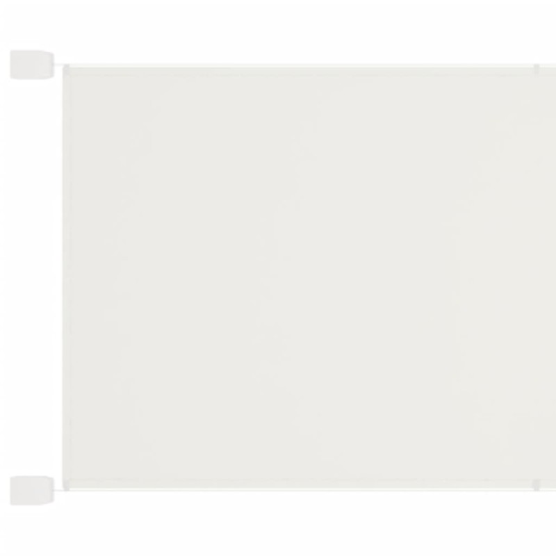 vidaXL Toldo vertical blanco 180x1200 cm tela oxford