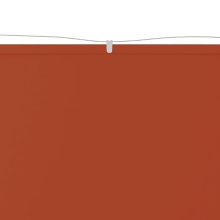 vidaXL Toldo vertical tela oxford terracota 200x270 cm