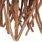 vidaXL Mesa de centro de troncos madera maciza 40x40x40 cm vidaXL Mesa de centro de troncos madera maciza 40x40x40 cm