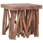 vidaXL Mesa de centro de troncos madera maciza 40x40x40 cm vidaXL Mesa de centro de troncos madera maciza 40x40x40 cm