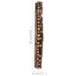 vidaXL Espejo de pared redondo teca 60 cm vidaXL Espejo de pared redondo teca 60 cm