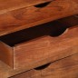 vidaXL Mueble para TV madera maciza de acacia 118x30x55 cm